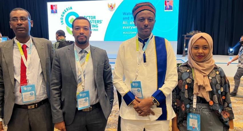  በውሃ፣ በሳኒቴሽን እና በሃይጅን ርዕሰ ጉዳዮች ላይ ከ37 ሀገራት የተውጣጡ የዘርፉ ሚኒስትሮች የልምድ ልውውጥ እና ውይይት